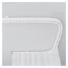 GZDXBF Ceiling Curtain Track - Bendable - Sliding Curtain Rail for L, U, Circle Shape Shower Curtain Track Rv Curtain Track System Room Divider DIY(White-Ceiling,180cm(2 * 90cm)) view 1