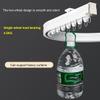 GZDXBF Ceiling Curtain Track - Bendable - Sliding Curtain Rail for L, U, Circle Shape Shower Curtain Track Rv Curtain Track System Room Divider DIY(White-Ceiling,180cm(2 * 90cm)) view 2