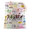 JNIAP Queen Gift Musical Merchandise Tote Bag Musical Theatre Fan Gift (Six Musical Tote Bag) view 1