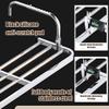 Hanging Clothes Drying Rack Stainless Steel Laundry Rack for Balcony Railings Windowsill Radiator Airer Portable Telescopic Towel Rack for Indoor and Outdoor view 3