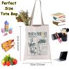 JNIAP Reader Bookworm Gift Literature Literary Book Tote Bag Book Lover Gift (Literary Book Tote Bag) view 4