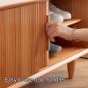 VEGIONES Shoe Bench,Storage Bench Shoe Bench Storage Bench for Entryway, Hallway, Bedroom(B,100cm(39.4in)) view 4