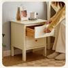 YOUQUEEN Bedside Table Bedside Table Modern Minimalist Bedroom Bedside Table Small Apartment Home White Storage Cabinet Side Tables Bedroom view 2