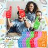 Cansybil 20 Pcs Mini Foam Fingers, We're Number 1 Finger Foam Fingers,Sports Fan Foam Finger,Cheerleader Foam Hands - Designed for all kinds of sports events, games, schools and stadiums (Blue) view 3
