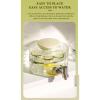 Drink Beverage Dispenser with Stand, Countertop Party Drink Dispensers with Large Opening, Double Storage Rack, Glass Dispensers for Lemonade, Iced Tea, Punch(Pvc) view 4