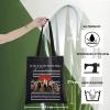 WZMPA Musical Tote Bag Cosette Fans Gift Do You Hear The People Sing Romantic Shoulder Bag (People Sing Tote-BL) view 2