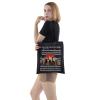 WZMPA Musical Tote Bag Cosette Fans Gift Do You Hear The People Sing Romantic Shoulder Bag (People Sing Tote-BL) view 4