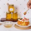 BIGIVACA 3 oz Mini Honey Jars - 20 Pack Hexagon Glass Jars with Wood Dippers, Gold Lids, Bee Pendants, Jutes, Stickers for Wedding Favors, Party Favors, Candle Making view 4