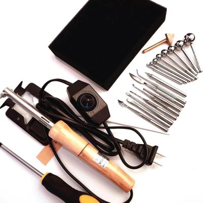 LGEOELIAS Fabric Flower Making Tools with 17 Heads Electric Fabric Flower Maker Artificial Flower Ironing Machine, Electric Fabric Flower Maker Artificial Flower Ironing Machine