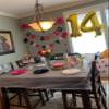 14 Balloon Numbers, Happy 14th Birthday Decorations for Girls Boys, 40 In 41st Gold Balloons for Engagement, Wedding, Celebration Party, Graduations, Photo Shoot view 2