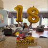14 Balloon Numbers, Happy 14th Birthday Decorations for Girls Boys, 40 In 41st Gold Balloons for Engagement, Wedding, Celebration Party, Graduations, Photo Shoot view 4