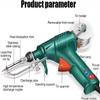 Gowcxn Multi-Function Soldering Iron Soldering Gun Set, Auto Send Tin Soldering Kit for Repairs Home DIY, 60w External Heating Soldering Gun (Black) view 2