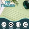 6pcs Reusable Plastic Straws for Bubba 24oz Tumblers, with Stainless Steel Cleaning Brush, Transparent Water Bottle Straws Accessories for Bubba 24oz Envy S Cup (BPA Free) view 4