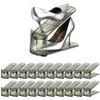beehomay Shoe Slots Organizer,Adjustable Shoe Rack with Three Levels,Shoe stackers for a Pair of Shoes (Green Clear, 20 Pack) view 1