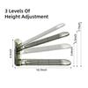 beehomay Shoe Slots Organizer,Adjustable Shoe Rack with Three Levels,Shoe stackers for a Pair of Shoes (Green Clear, 20 Pack) view 3