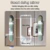 Bathroom Medicine Cabinet with LED Mirror Light Vanity, Modern Wall Mounted Bathroom Storage Cabinet, Bathroom Mirror Cabinet with Anti-Fog Defog, for Bathroom Kitchen(88*70*13cm/34.7*27.6*5.1in) view 3