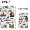 LEVLO San Francisco Kitchen Towel San Francisco Souvenirs Gifts San Francisco Tea Towel San Francisco Housewarming Gift (San Francisco Towel) view 2