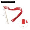 MECCANIXITY 30Pcs Wedding Party Ribbon Streamers Sticks for Wedding Party Celebration Red view 2