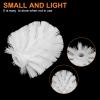 uxcell 5 Pcs Toilet Bowl Brush Replacement Head 12mm, Toilet Scrub Brush Cleaning Round Ball Shaped Toilet Brushes Heads White view 3