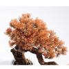 Artificial Plants Artificial Bonsai Tree Simulated Autumn Golden Leaves Living Room Office Welcome Tree Potted Plant Chinese Ink Ceramic Flowerpot Fake Plants Bonsai Tree view 3