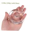 BEBEMOKO Glass Fermenting Weight with Handle for Jars Heavy Duty Glass Lid for Safe and Convenient Fermentation for Pickling and Canning view 3