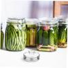 BEBEMOKO Glass Fermenting Weight with Handle for Jars Heavy Duty Glass Lid for Safe and Convenient Fermentation for Pickling and Canning view 4