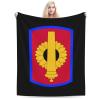 130Th Field Artillery Brigade Shoulder Sleeve Insignia Throw Blanket for Couch 40"x30" Cozy Soft Sofa Chair Bed Throw Blankets Flannel Blanket view 1