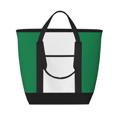 YQxwJL Flag Of Nigeria Print Large Cooler Bag Tote Bag,Reusable Grocery Bag,Lunch Box Bag, For Picnic Beach Camping