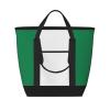 YQxwJL Flag Of Nigeria Print Large Cooler Bag Tote Bag,Reusable Grocery Bag,Lunch Box Bag, For Picnic Beach Camping view 1