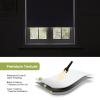 Anpark Cordless Roller Window Shades,100% Black Out Shade for Windows,Thermal Insulated UV Protection Window Blinds,Door Blinds,Blackout Window Shades Pull Down for Home,Office,36" W x 72" H, White view 3