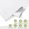 Anpark Cordless Roller Window Shades,100% Black Out Shade for Windows,Thermal Insulated UV Protection Window Blinds,Door Blinds,Blackout Window Shades Pull Down for Home,Office,36" W x 72" H, White view 4