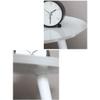BABETRUE Coffee Table Metal Small Coffee Table Sofa Side Table Creative Small Round Table Simple Round Bedside Table Simple Side Table Coffee Tables for Living Room view 4
