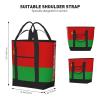 YQxwJL Flag Of Belarus Print Large Cooler Bag Tote Bag,Reusable Grocery Bag,Lunch Box Bag, For Picnic Beach Camping view 3