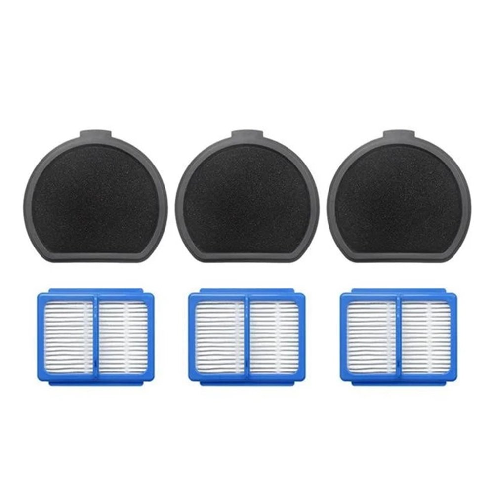 4Pack Brush And Washable Pre-Motor Filter Compatible With AEG Electrolux QX9-1-50IB ASKQX9 Filter Vacuum Cleaner Parts Accessories(Light yellow)