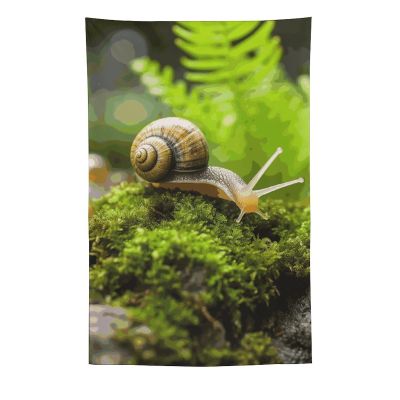 VTCTOASY Tapestry Wall Hanging for Living Room Decorates Wall Tapestries Snail Crawling Tapestries Wall Decoration for Bedroom Aesthetic Decor Wall Hanging