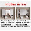 AYHARYLH Mirrored Medicine Cabinets for Bathroom with LED Lights,Vanity Mirror Bathroom Storage Medicine Cabinet with Lights,Defog & Dimmable Bathroom Mirror with Storage, Recessed Medicine Cabinets view 4
