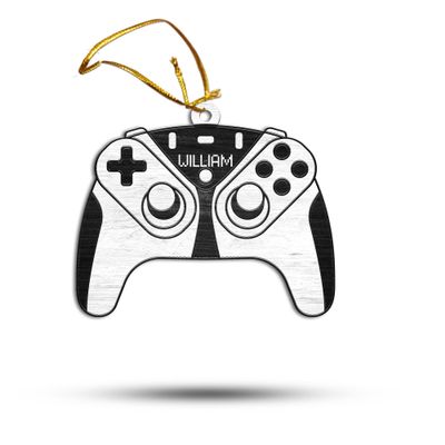 Christmas Game Controller Ornament for Teen Boys - Tabletop Gamer & Computer Gamer - Gaming Ornament for 2024