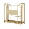 Umbrella Storage Umbrella Stand Umbrella Holder Rack, Heavy Duty Metal Umbrella Stand Rack for Hallway/Entryway/Lndoor/Hotel, Extra Large Capacity Umbrella Holder with Removable Drip Tray(Gold) view 3