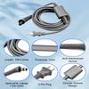 Curly Hair Rod Power Cord Fit for Dyson HS01 Airwrap Styler, 106" AC Cable view 3