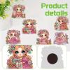 ARTopet 12Pcs DIY Diamond Art Painting Fridge Magnets Creative Design Refrigerator Magnetic Sticker Diamond Art for Adults Crafts Home Decors Cabinet Refrigerator-05 view 3