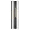 AMUFJJ 6 Pack Room Divider Screen Post, Floor to Ceiling Wall Post Partitions Screens Room Dividers, Room Screens Partition Columns for Office/Apartments/Entrance(Gold 6PCS,220cm/86.6in/7.2ft) view 1