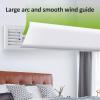 Air Conditioner Deflector for Wall Units, Adjustable Air Vent Deflector, Hanging Air Conditioner Vent Deflector, Dual Use for Ceiling and Wall Hanging, PP+ABS view 3
