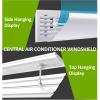 Air Conditioner Deflector for Wall Units, Adjustable Air Vent Deflector, Hanging Air Conditioner Vent Deflector, Dual Use for Ceiling and Wall Hanging, PP+ABS view 4