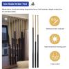 2 3 4 Feet 5 6 7 FT Tall Privacy Screen Post, 6 Pack Room Screens Partition Column for Studio/ Restaurants/ Apartments, Floor to Ceiling Wall Post Partitions Screens Room Dividers(75cm/29.5in/2.5ft) view 3