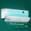 Air Conditioner Vent Deflector, Universal Adjustable Air Conditioning Deflector Air Diverter Cover Telescopic Anti-Wind Baffles Anti Direct Blowing, Anti-Fall, PP view 2