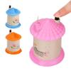 MAKEJ Creative Toothpick Box Lovely House Shaped Portable Random Color Automatic Toothpick Holder(D) view 4