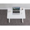 CUIYMXSC Mobile Standing Desk Height Adjustable Sit to Stand Table, Pneumatic Laptop Desk with Gas Spring Riser, Overbed Table for Offices Home (C) view 3