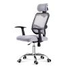 CKKNILV Office Chair, Desk Chair Mesh Computer Chair Student Swivel Chair Ergonomic Swivel Chairs,Can Be Used for Office Leisure and Entertainment/Grey view 1