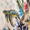 Bathroom Countertop Sea Turtle Sink, Ceramic Siren Washbasin, Bath Vanity Sink, Bathroom Remodeling, Master Bathroom & Guest Bath Washbowl view 4