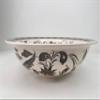 Black Leaf Bathroom Vessel Art Sink, Countertop Washbasin, Artistic Guest Bath Sink, Powder Room Basin, Half Bath Sink, Bathroom Remodeling view 2